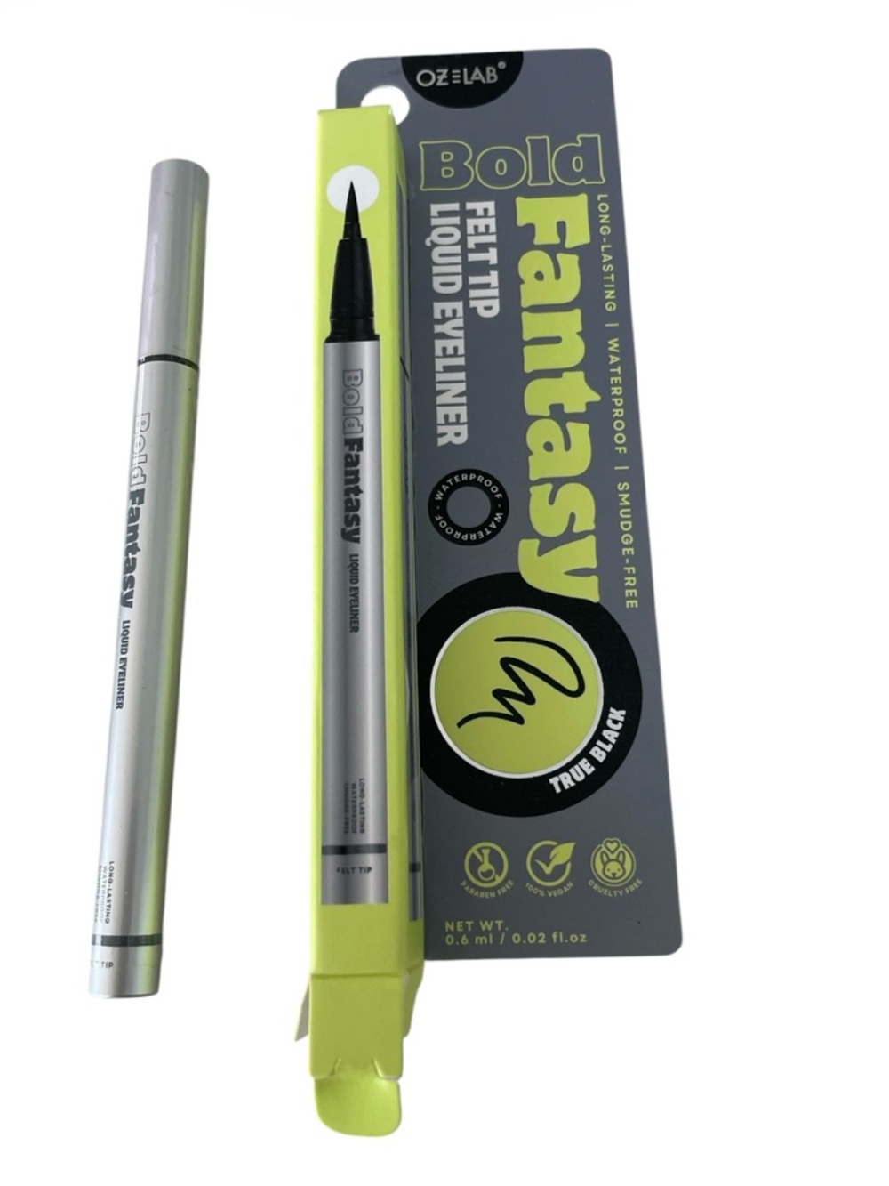 OZ Lab Bold Fantasy Felt Tip Liquid Eyeliner Full Size Waterproof New In Box
